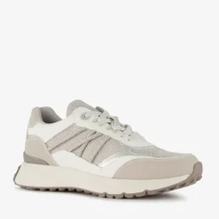 Blue Box Dames sneakers grijs metallic Discount