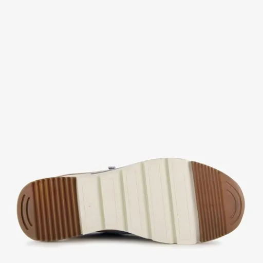 Natuform Dames sneakers met kurkdetail blauw Discount