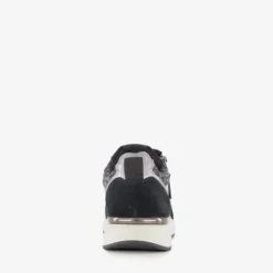 Natuform Dames sneakers met slangenprint details zwart Online
