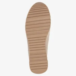 Nova Dames sneakers met slangenprint beige Discount