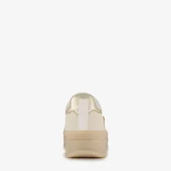 Blue Box Dames sneakers plateauzool beige goud Discount