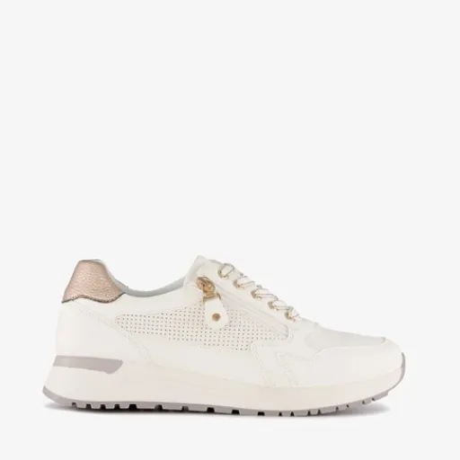 Natuform Dames sneakers wit grijs