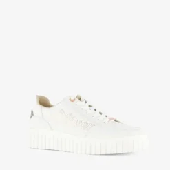 s.Oliver Dames sneakers wit rosé Hot