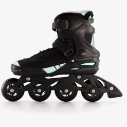 Nijdam Dames softboot skeelers zwart New