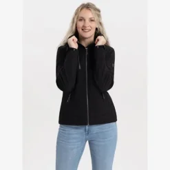 Kjelvik Dames softshell jas zwart Online