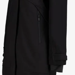 Kjelvik Dames softshell parka jas zwart New