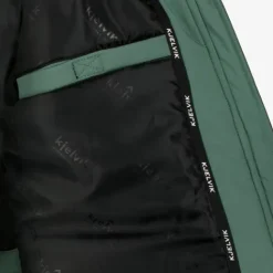 Kjelvik Dames softshell parka jas groen Discount