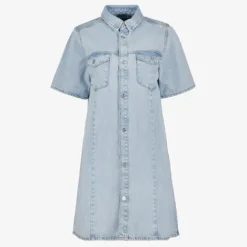 TwoDay Dames spijkerjurk lichtblauw Discount