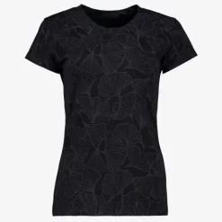 Osaga Dames sport T-shirt zwart met print
