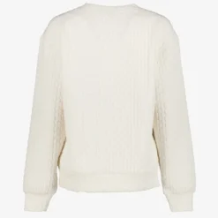 TwoDay Dames sweater met sierknopen beige Hot