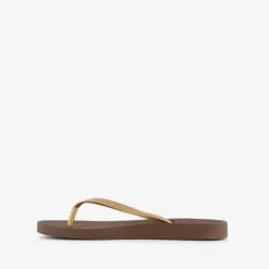 Copacabana Dames teenslippers bruin