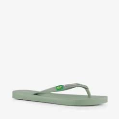 Copacabana Dames teenslippers groen Discount