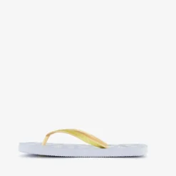 Scapino Dames teenslippers met madeliefjes Outlet