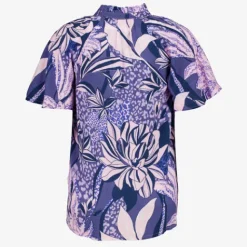 TwoDay Dames top met bloemenprint paars Best