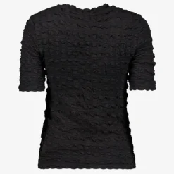 TwoDay Dames top met structuur zwart Online