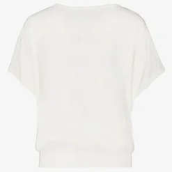 TwoDay Dames top met vlindermouwen wit Discount