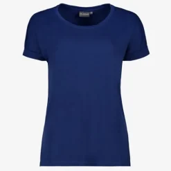 TwoDay Dames T-shirt donkerblauw Online
