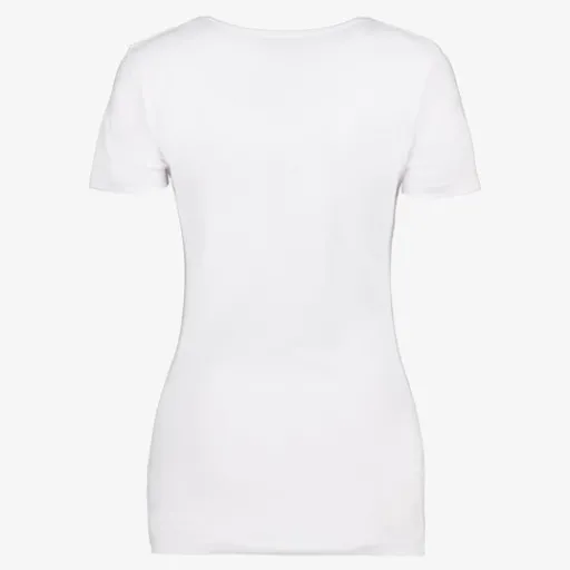 TwoDay Dames T-shirt katoen wit Outlet