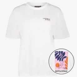 TwoDay Dames T-shirt met backprint wit Outlet