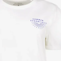 TwoDay Dames T-shirt met backprint sunset wit Clearance