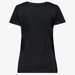 TwoDay Dames T-shirt met cowgirl opdruk zwart New