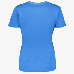 TwoDay Dames T-shirt met V-hals glitters blauw Online