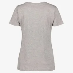 TwoDay Dames T-shirt met vlinder grijs Best