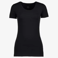 TwoDay Dames T-shirt zwart New
