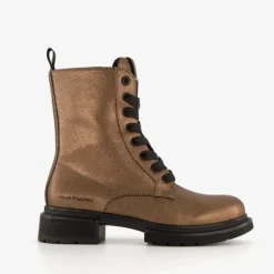 Hush Puppies Dames veterboots brons Best