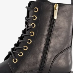 Blue Box Dames veterboots zwart Sale