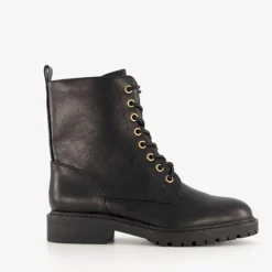 Blue Box Dames veterboots zwart Sale