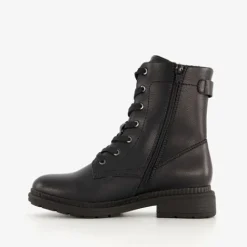 Softline Dames veterboots zwart Clearance