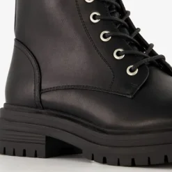 Blue Box Dames veterboots zwart Discount