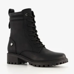 Blue Box Dames veterboots zwart New