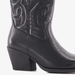 Blue Box Dames western boots zwart