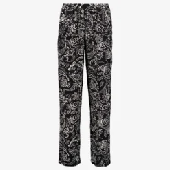 TwoDay Dames wide leg broek paisley print zwart Best
