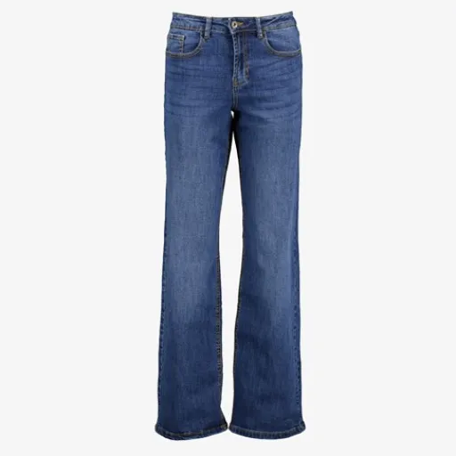 TwoDay Dames wide leg jeans donkerblauw lengte 31 Hot