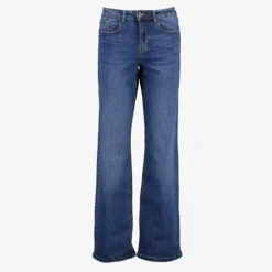TwoDay Dames wide leg jeans donkerblauw lengte 33 Outlet