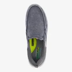 Skechers Delson 2.0 Larwin heren instappers blauw Best