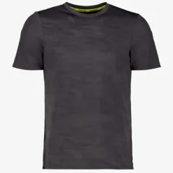 Osaga Dry heren sport T-shirt donkergrijs