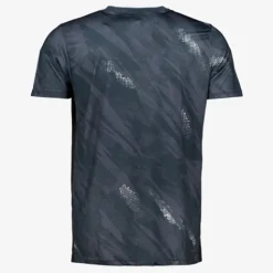 Dutchy Dry heren voetbal T-shirt zwart grijs Hot