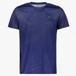 Dutchy Dry heren voetbal T-shirt blauw met print