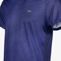 Dutchy Dry heren voetbal T-shirt blauw met print