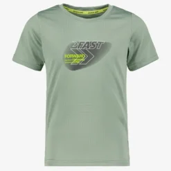 Osaga Dry jongens sport T-shirt met opdruk groen Hot