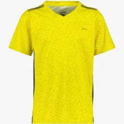 Dutchy Dry jongens voetbal T-shirt geel zwart New