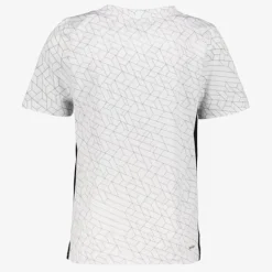 Dutchy Dry jongens voetbal T-shirt wit zwart Discount