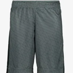 Dutchy Dry jongens voetbalshort grijs met print Best