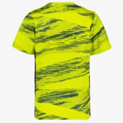 Dutchy Dry kinder voetbal T-shirt geel zwart Hot