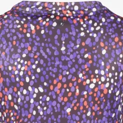 Osaga Dry meisjes sport T-shirt met stippen paars Hot