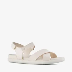 Ecco Damara leren dames sandalen beige Online